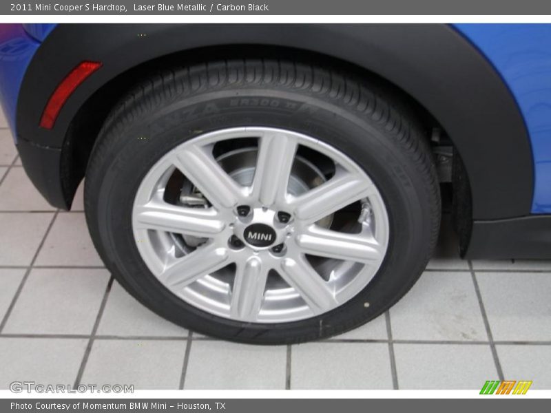 Laser Blue Metallic / Carbon Black 2011 Mini Cooper S Hardtop