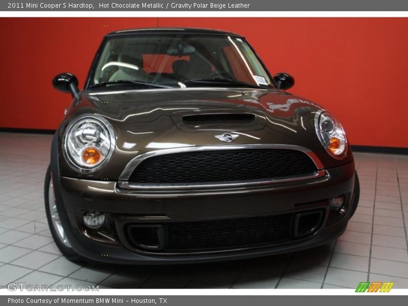 Hot Chocolate Metallic / Gravity Polar Beige Leather 2011 Mini Cooper S Hardtop