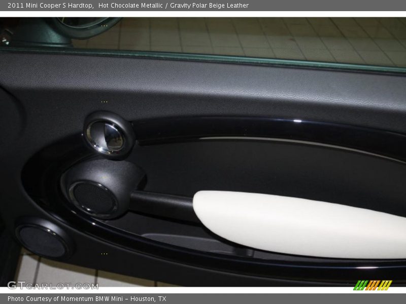 Hot Chocolate Metallic / Gravity Polar Beige Leather 2011 Mini Cooper S Hardtop