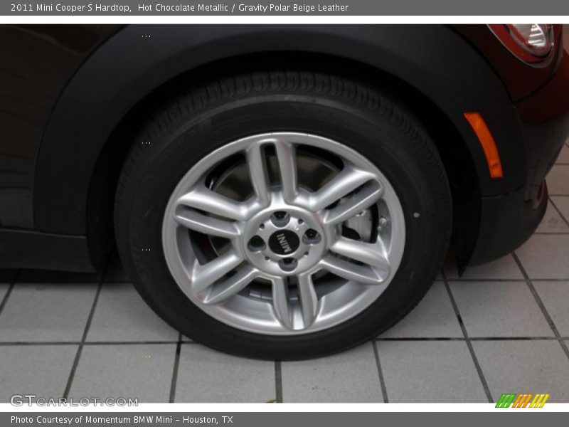Hot Chocolate Metallic / Gravity Polar Beige Leather 2011 Mini Cooper S Hardtop