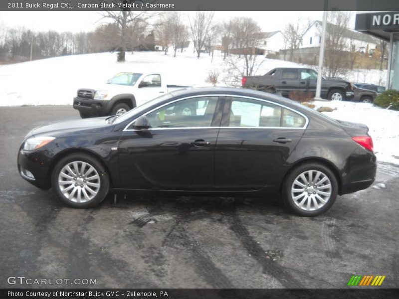 Carbon Black Metallic / Cashmere 2011 Buick Regal CXL