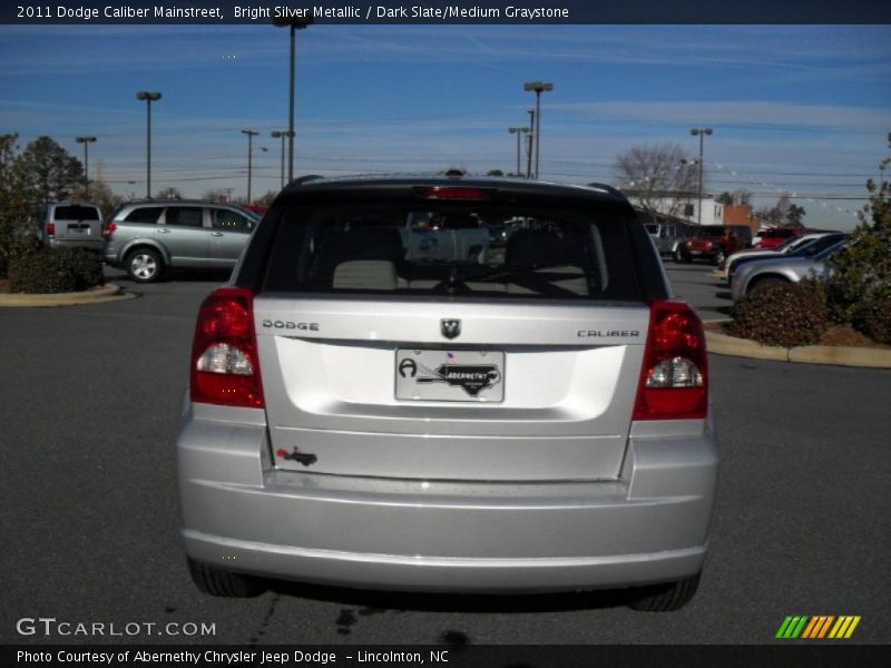 Bright Silver Metallic / Dark Slate/Medium Graystone 2011 Dodge Caliber Mainstreet