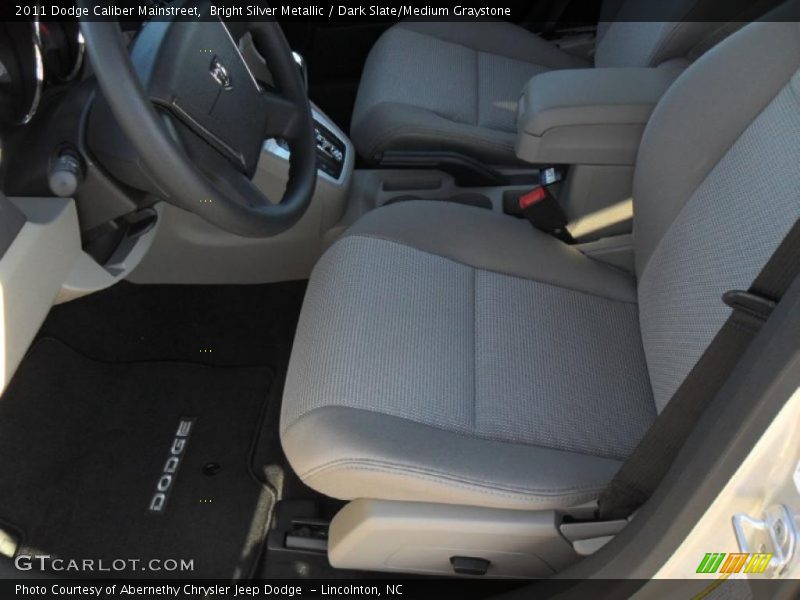 Bright Silver Metallic / Dark Slate/Medium Graystone 2011 Dodge Caliber Mainstreet