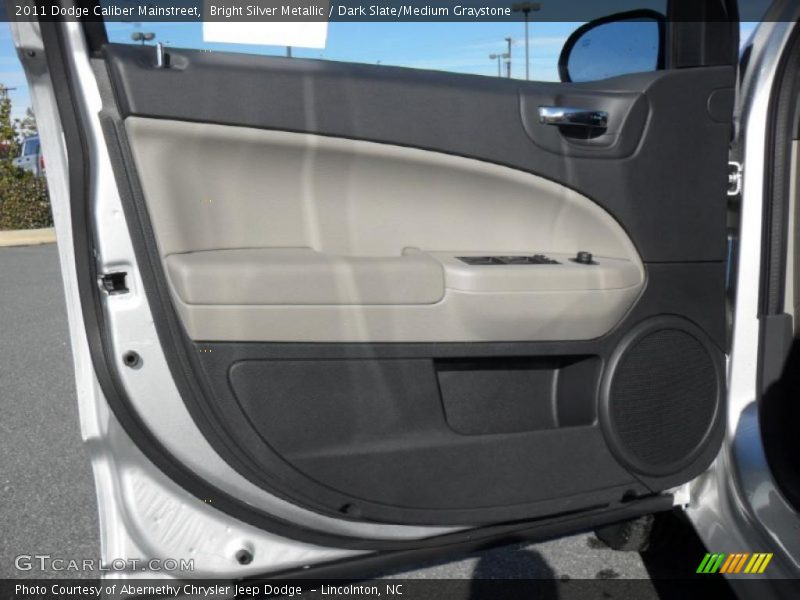 Bright Silver Metallic / Dark Slate/Medium Graystone 2011 Dodge Caliber Mainstreet