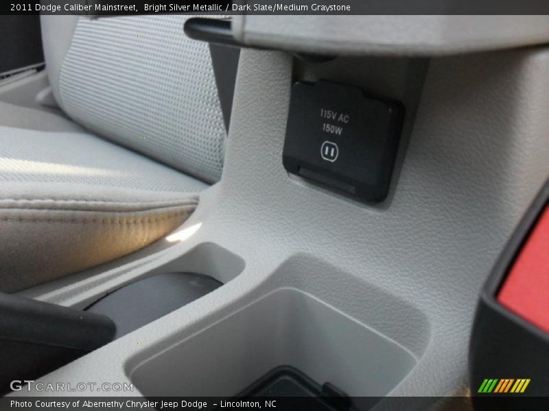 Bright Silver Metallic / Dark Slate/Medium Graystone 2011 Dodge Caliber Mainstreet