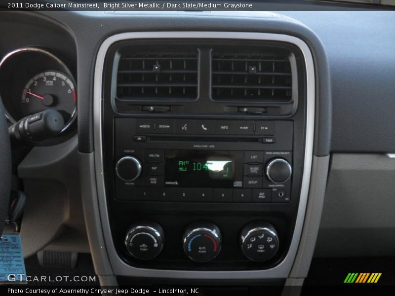 Bright Silver Metallic / Dark Slate/Medium Graystone 2011 Dodge Caliber Mainstreet