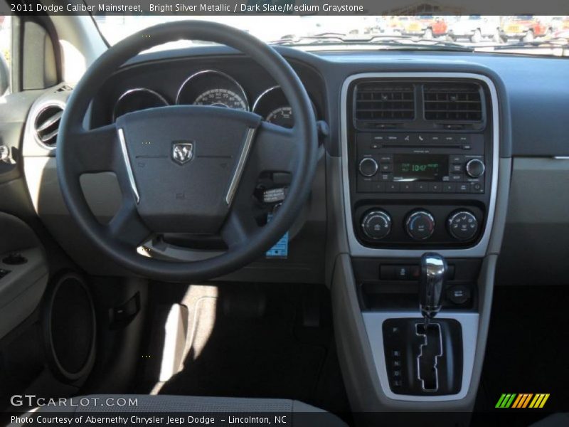 Bright Silver Metallic / Dark Slate/Medium Graystone 2011 Dodge Caliber Mainstreet