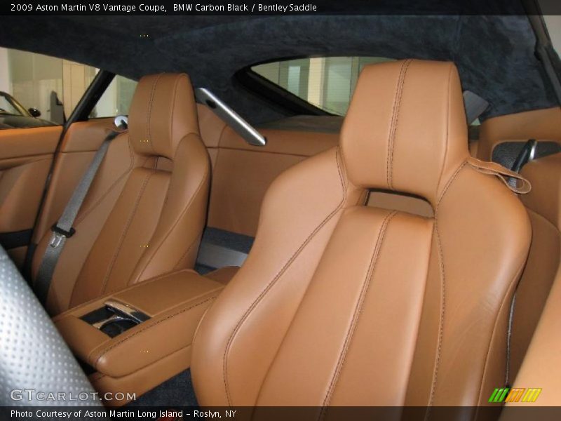  2009 V8 Vantage Coupe Bentley Saddle Interior