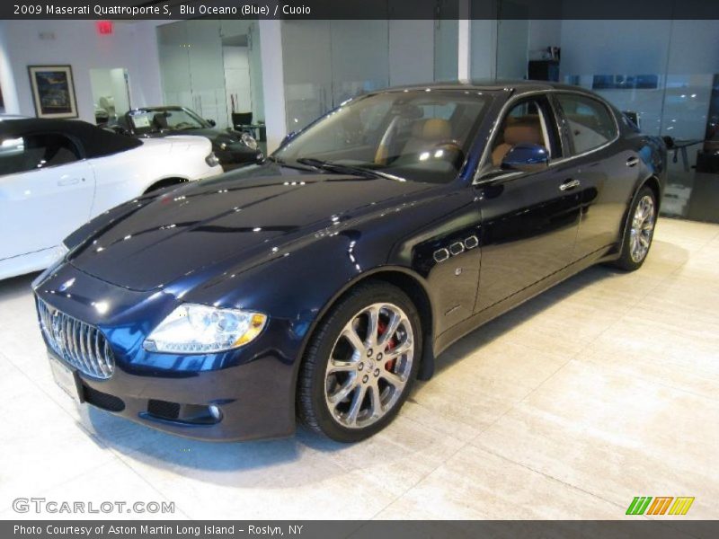 Blu Oceano (Blue) / Cuoio 2009 Maserati Quattroporte S