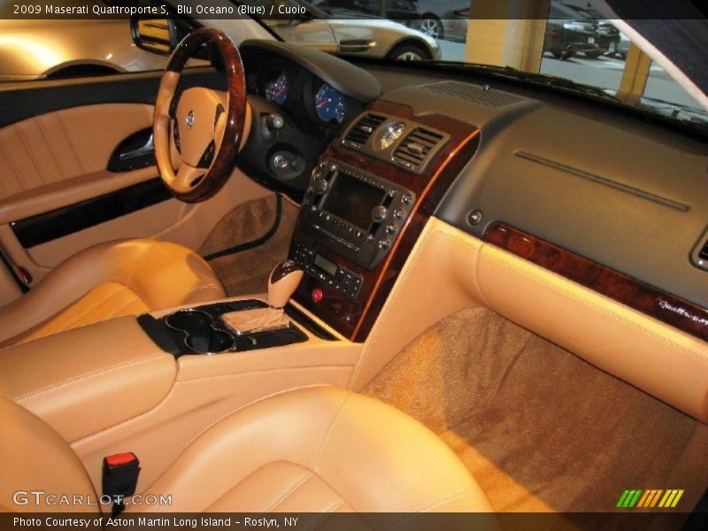Blu Oceano (Blue) / Cuoio 2009 Maserati Quattroporte S