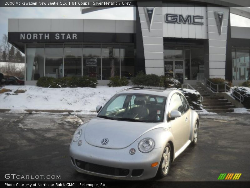 Silver Metallic / Grey 2000 Volkswagen New Beetle GLX 1.8T Coupe