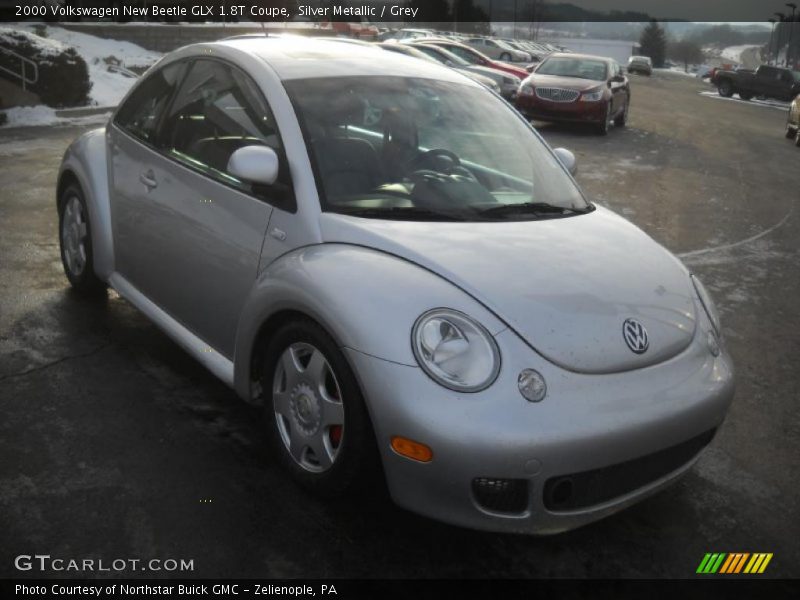 Silver Metallic / Grey 2000 Volkswagen New Beetle GLX 1.8T Coupe