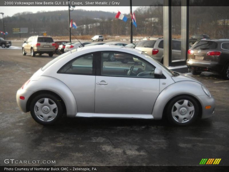 Silver Metallic / Grey 2000 Volkswagen New Beetle GLX 1.8T Coupe