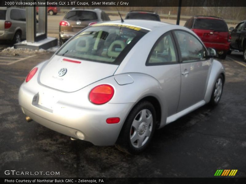 Silver Metallic / Grey 2000 Volkswagen New Beetle GLX 1.8T Coupe