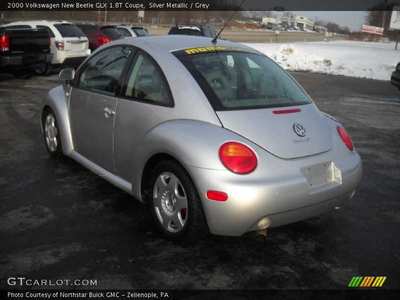 Silver Metallic / Grey 2000 Volkswagen New Beetle GLX 1.8T Coupe