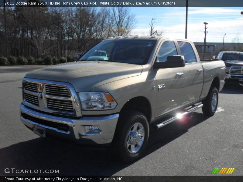 Front 3/4 View of 2011 Ram 2500 HD Big Horn Crew Cab 4x4