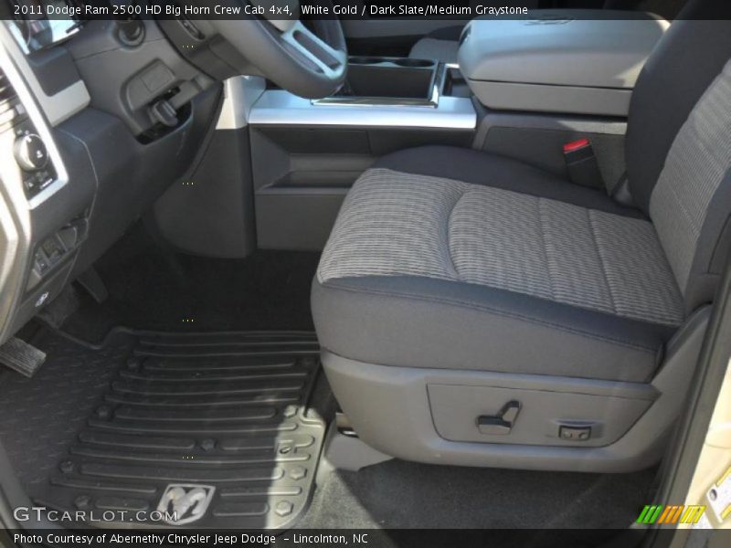 White Gold / Dark Slate/Medium Graystone 2011 Dodge Ram 2500 HD Big Horn Crew Cab 4x4
