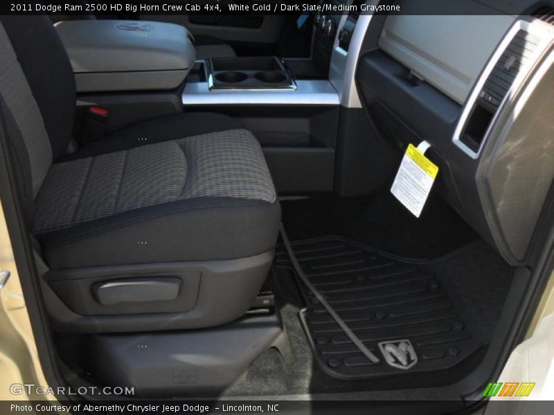 White Gold / Dark Slate/Medium Graystone 2011 Dodge Ram 2500 HD Big Horn Crew Cab 4x4