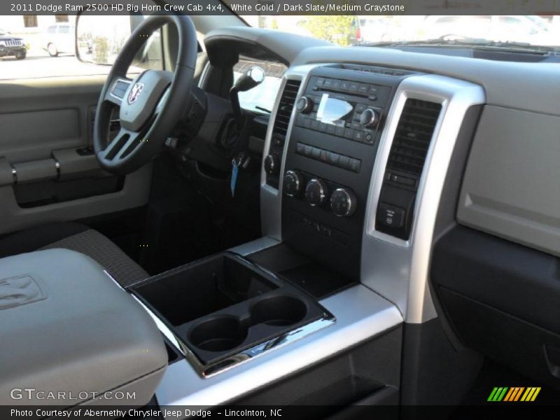 White Gold / Dark Slate/Medium Graystone 2011 Dodge Ram 2500 HD Big Horn Crew Cab 4x4