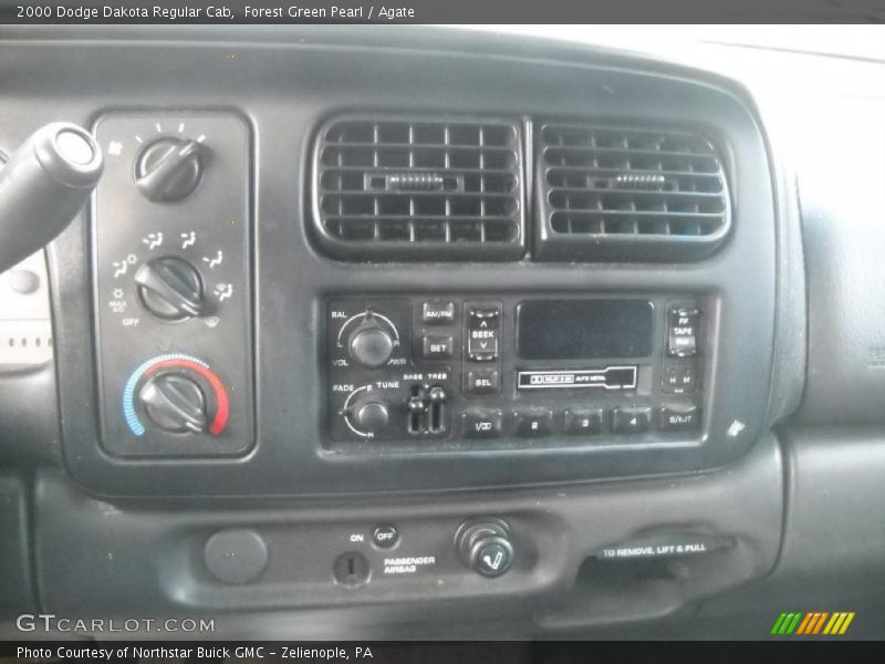 Forest Green Pearl / Agate 2000 Dodge Dakota Regular Cab