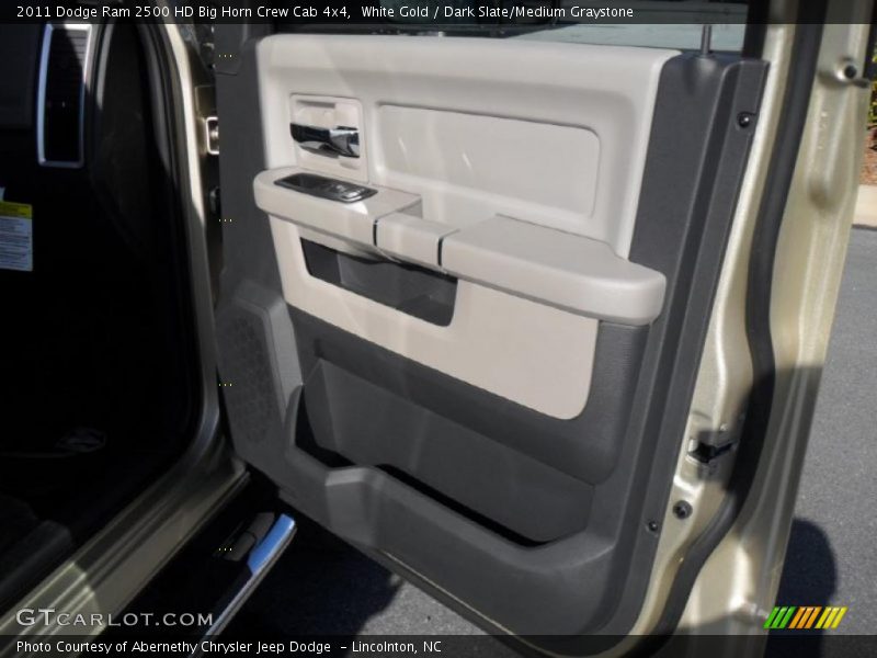 White Gold / Dark Slate/Medium Graystone 2011 Dodge Ram 2500 HD Big Horn Crew Cab 4x4