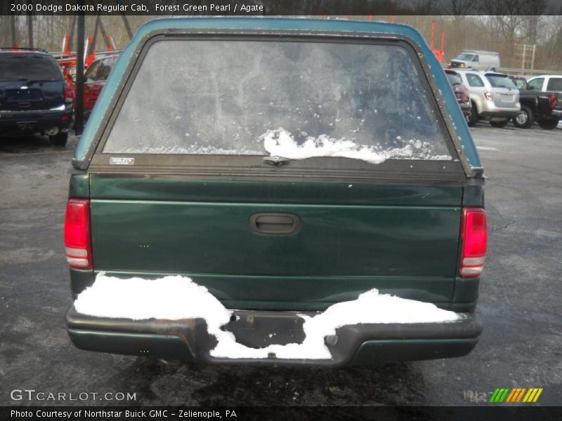 Forest Green Pearl / Agate 2000 Dodge Dakota Regular Cab