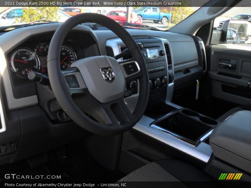 White Gold / Dark Slate/Medium Graystone 2011 Dodge Ram 2500 HD Big Horn Crew Cab 4x4
