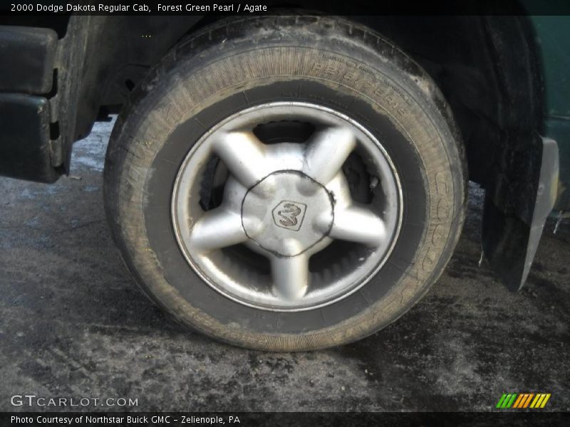 Forest Green Pearl / Agate 2000 Dodge Dakota Regular Cab