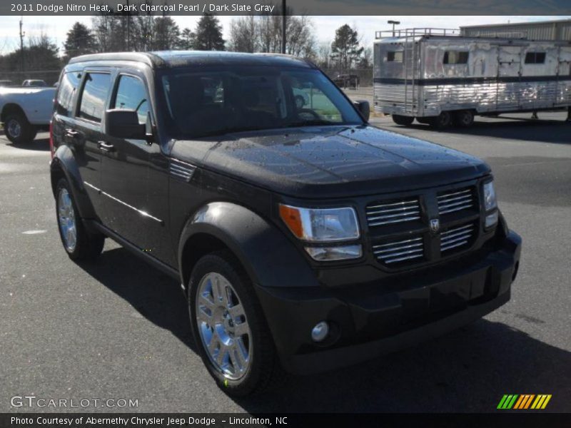Dark Charcoal Pearl / Dark Slate Gray 2011 Dodge Nitro Heat