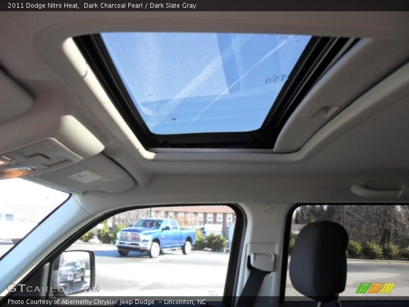 Sunroof of 2011 Nitro Heat