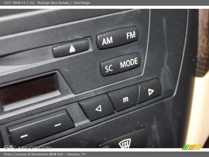 Montego Blue Metallic / Sand Beige 2007 BMW X3 3.0si