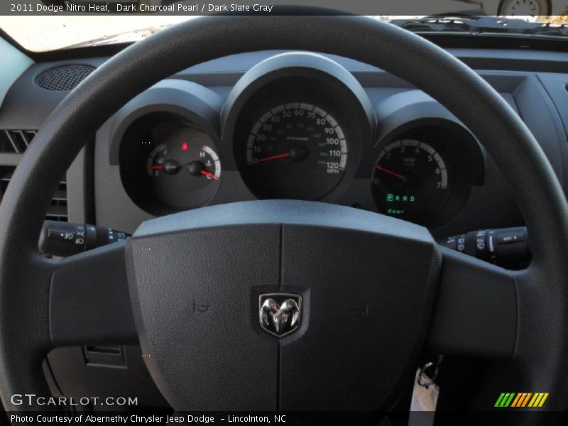 Dark Charcoal Pearl / Dark Slate Gray 2011 Dodge Nitro Heat