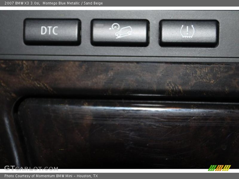 Montego Blue Metallic / Sand Beige 2007 BMW X3 3.0si