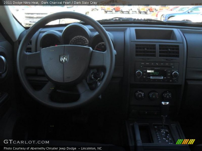 Dark Charcoal Pearl / Dark Slate Gray 2011 Dodge Nitro Heat