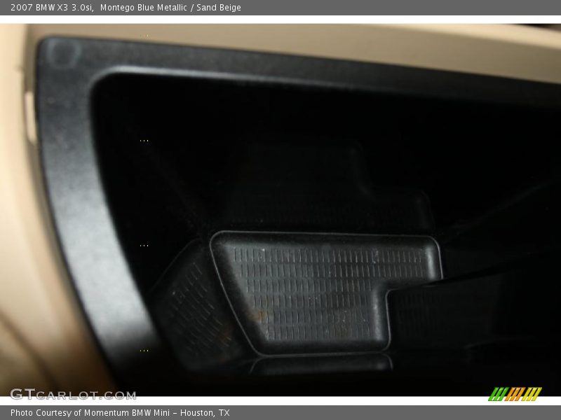 Montego Blue Metallic / Sand Beige 2007 BMW X3 3.0si