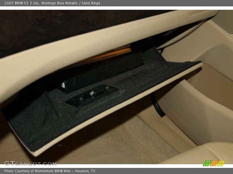 Montego Blue Metallic / Sand Beige 2007 BMW X3 3.0si