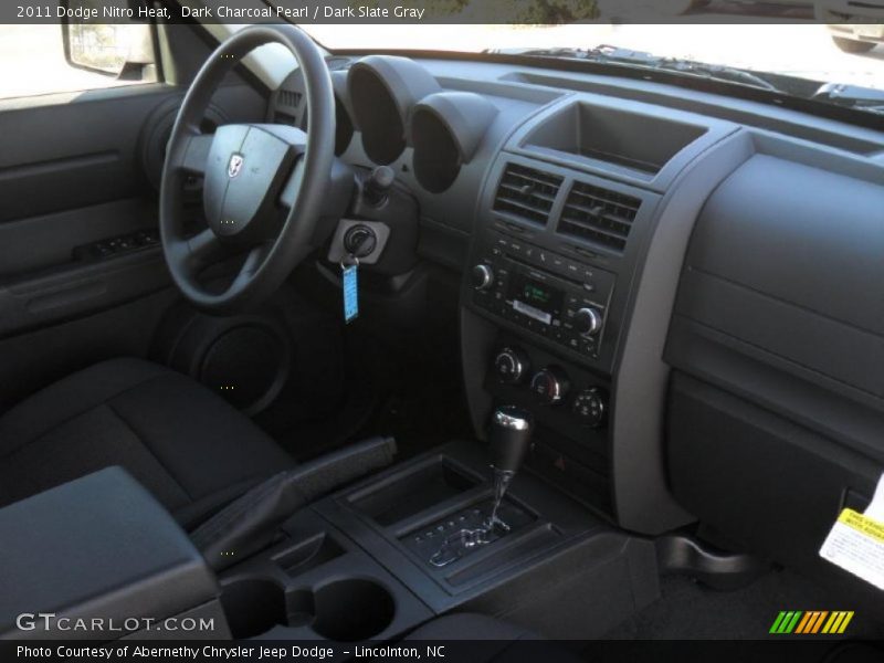 Dark Charcoal Pearl / Dark Slate Gray 2011 Dodge Nitro Heat