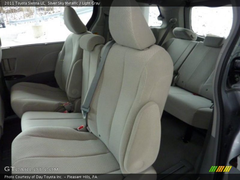 Silver Sky Metallic / Light Gray 2011 Toyota Sienna LE
