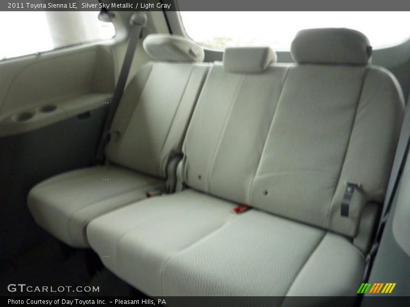Silver Sky Metallic / Light Gray 2011 Toyota Sienna LE