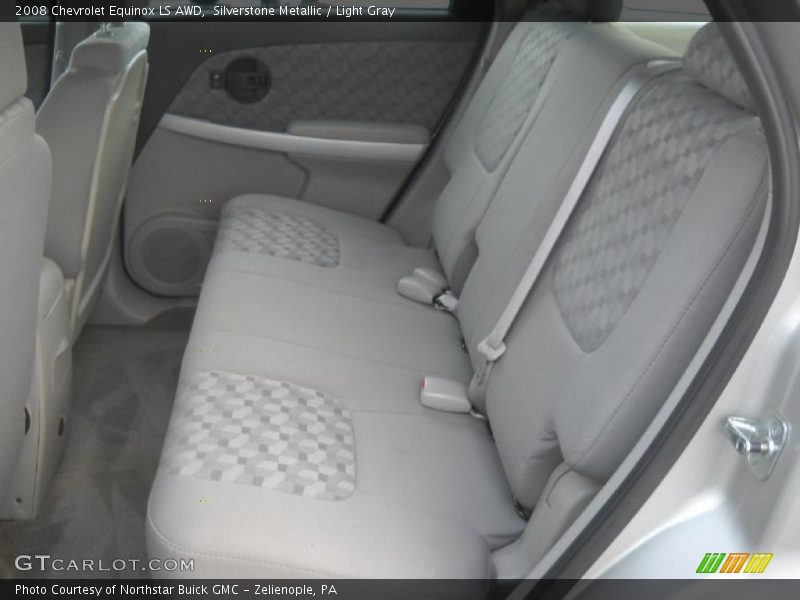 Silverstone Metallic / Light Gray 2008 Chevrolet Equinox LS AWD