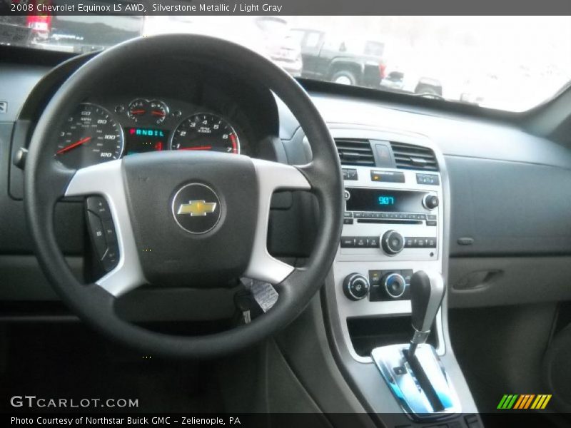 Silverstone Metallic / Light Gray 2008 Chevrolet Equinox LS AWD
