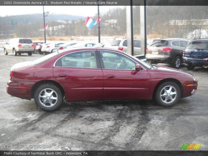 Medium Red Metallic / Neutral/Dark Neutral 2002 Oldsmobile Aurora 3.5