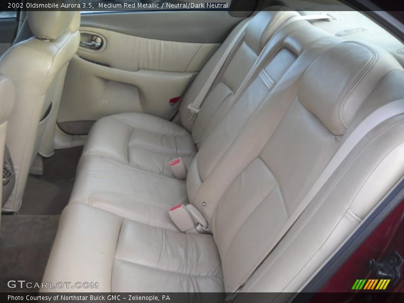 Medium Red Metallic / Neutral/Dark Neutral 2002 Oldsmobile Aurora 3.5