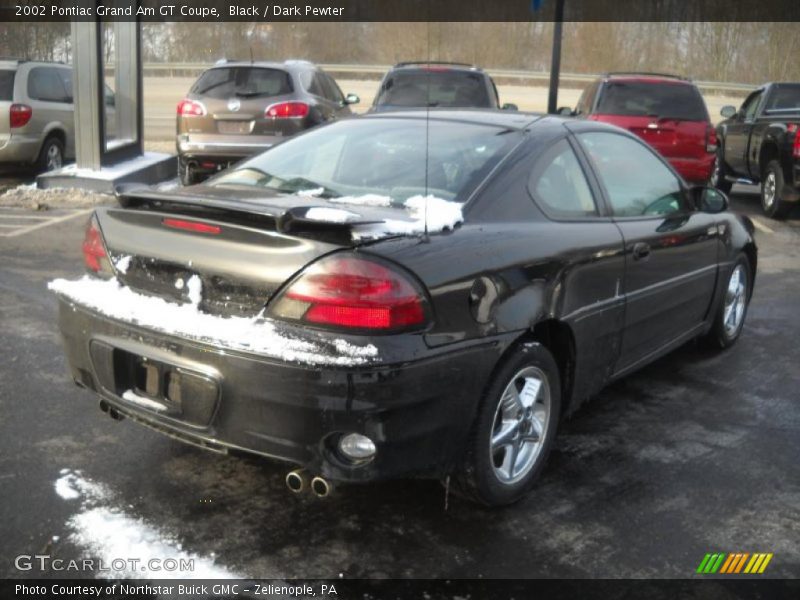 Black / Dark Pewter 2002 Pontiac Grand Am GT Coupe