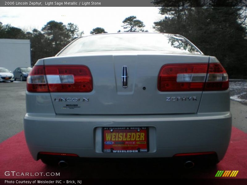 Light Sage Metallic / Light Stone 2006 Lincoln Zephyr