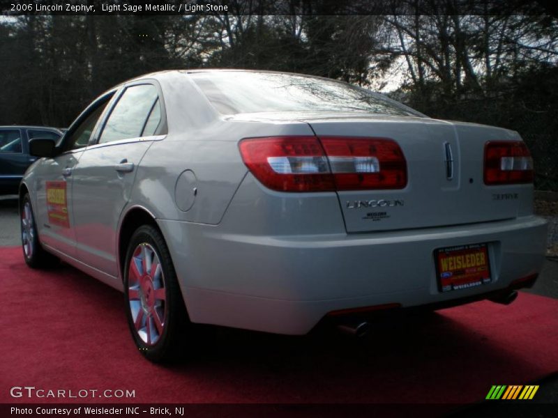 Light Sage Metallic / Light Stone 2006 Lincoln Zephyr
