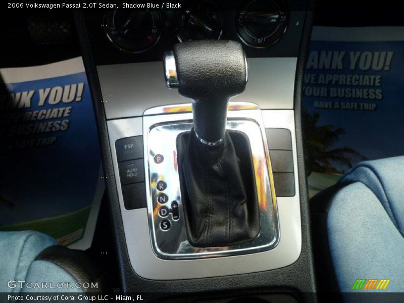 Shadow Blue / Black 2006 Volkswagen Passat 2.0T Sedan