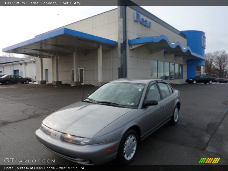 Silver / Gray 1997 Saturn S Series SL2 Sedan