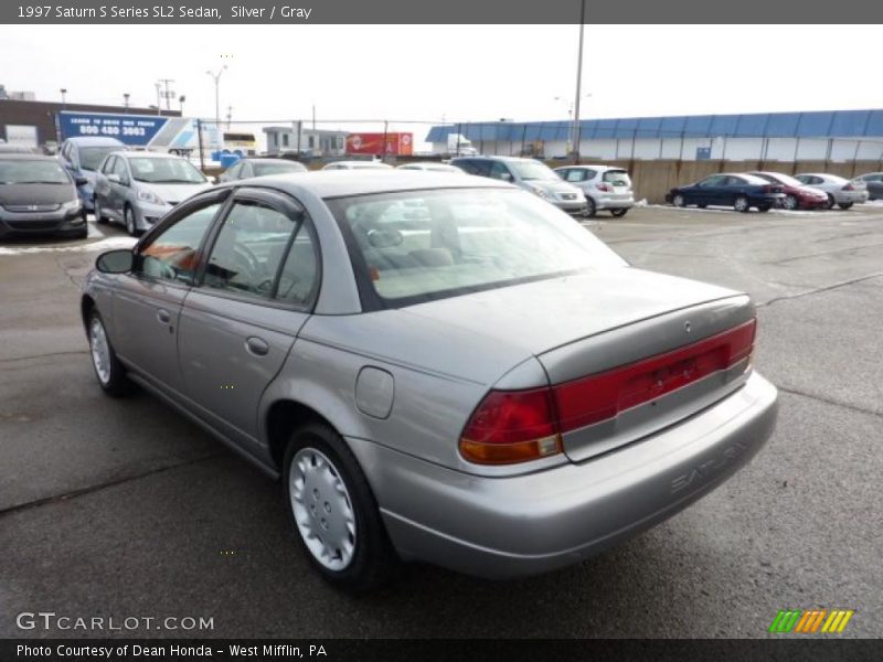 Silver / Gray 1997 Saturn S Series SL2 Sedan
