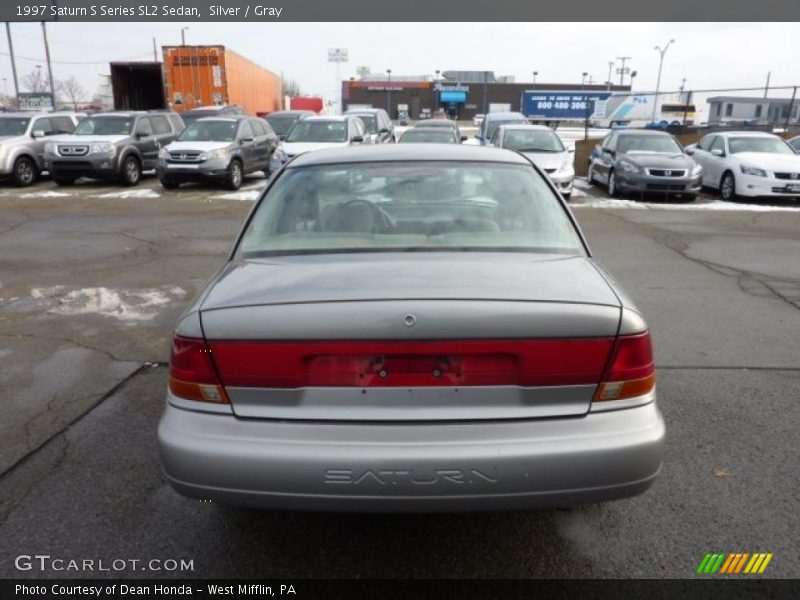 Silver / Gray 1997 Saturn S Series SL2 Sedan